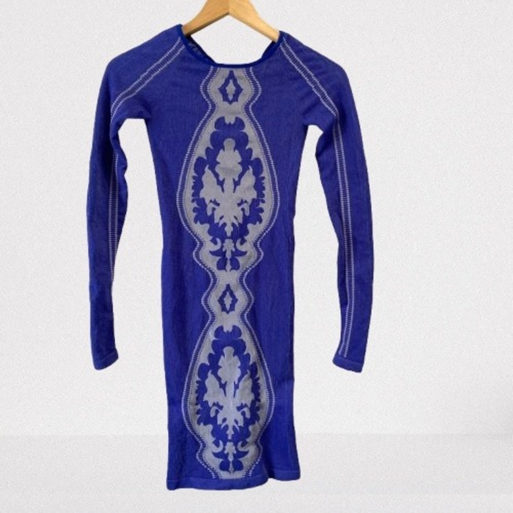 NEW Free People Movement x The Class Bodycon Mini Dress Open Back M/L‎